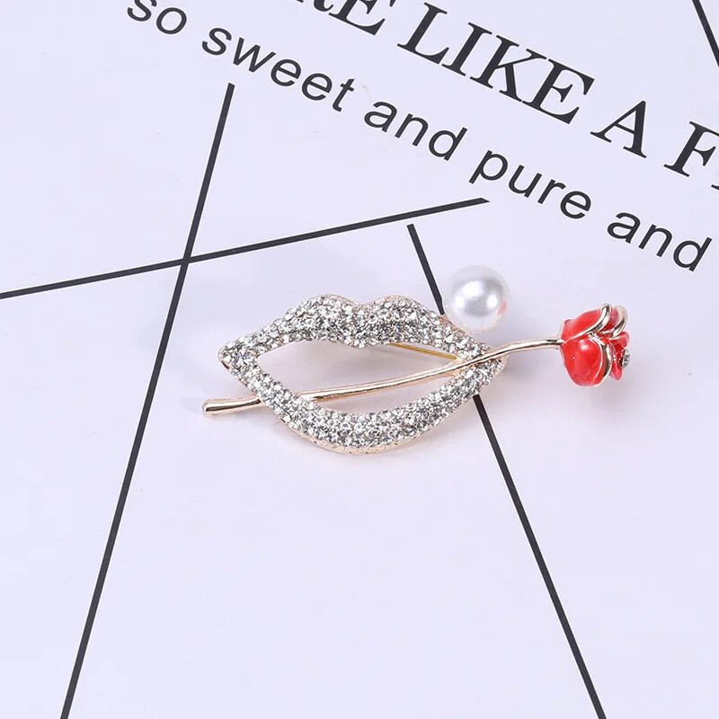 Wuli&baby prozirni broševi za žene, uniseks, cvijet, ananas, mašna, zabava, kauzalne broševe, igle, darovi