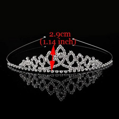 Sinine printsessi tiaarad kroonid peapael, lapsed, tüdrukud, etendus, pruutball, pruutneitsi, pulmapidu, aksessuaarid, juuksur, ehted