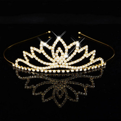 Sinine printsessi tiaarad kroonid peapael, lapsed, tüdrukud, etendus, pruutball, pruutneitsi, pulmapidu, aksessuaarid, juuksur, ehted