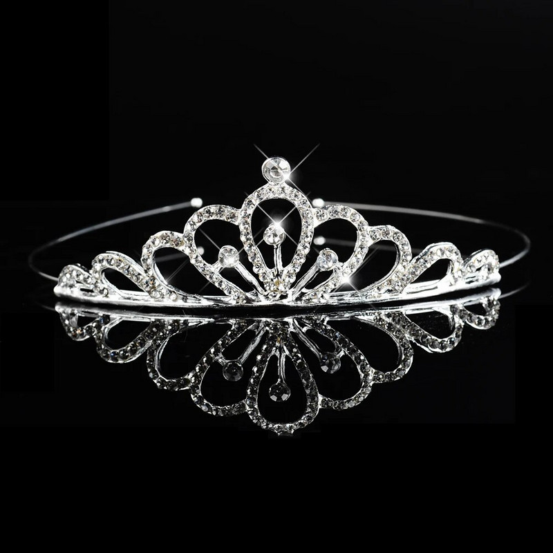 Sinine printsessi tiaarad kroonid peapael, lapsed, tüdrukud, etendus, pruutball, pruutneitsi, pulmapidu, aksessuaarid, juuksur, ehted