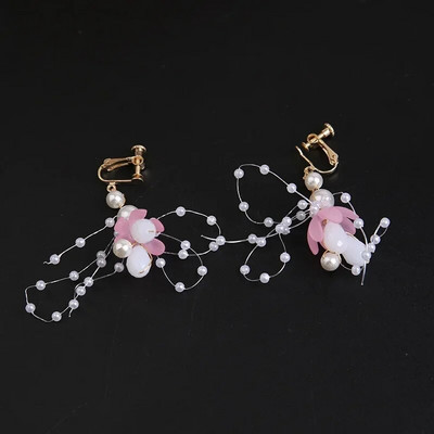 Suvised Boho lapsed Tüdrukutele Pärliliblikas Peakate Lillepärg Vanik Pearõngas Peapaelad Juuksed Pulmad Pruudi ehted Kingitused