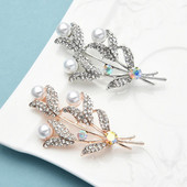 Wuli&baby paljude disainiga ilu lilledega prossid naistele kividest pärlitest prossinõelad ehted kingitused