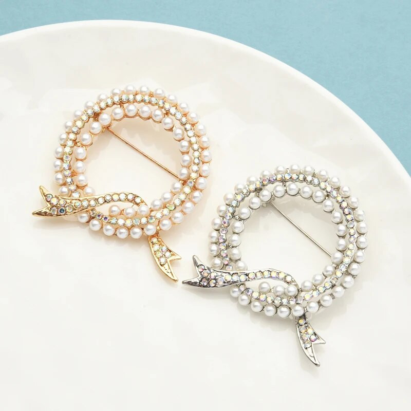 Wuli&baby paljude disainiga ilu lilledega prossid naistele kividest pärlitest prossinõelad ehted kingitused