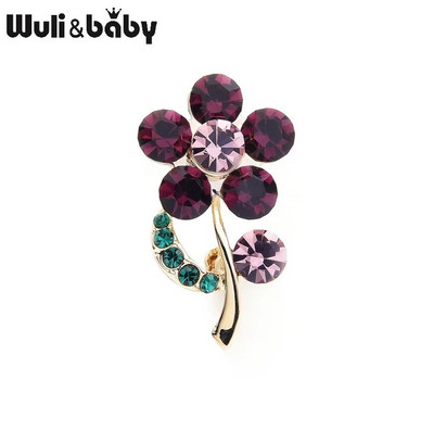 Wuli&baby Many Design Καρφίτσες υψηλής ποιότητας Γυναικείες λουλούδια Animal Party Καρφίτσες γραφείου Δώρα