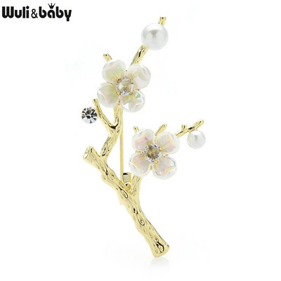 Wuli&baby Many Design Καρφίτσες υψηλής ποιότητας Γυναικείες λουλούδια Animal Party Καρφίτσες γραφείου Δώρα