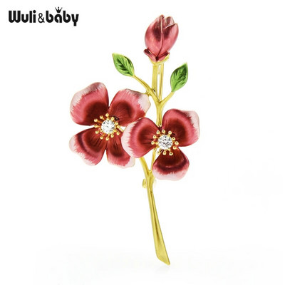 Wuli&baby Many Design Καρφίτσες υψηλής ποιότητας Γυναικείες λουλούδια Animal Party Καρφίτσες γραφείου Δώρα