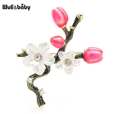 Wuli&baby Many Design Καρφίτσες υψηλής ποιότητας Γυναικείες λουλούδια Animal Party Καρφίτσες γραφείου Δώρα