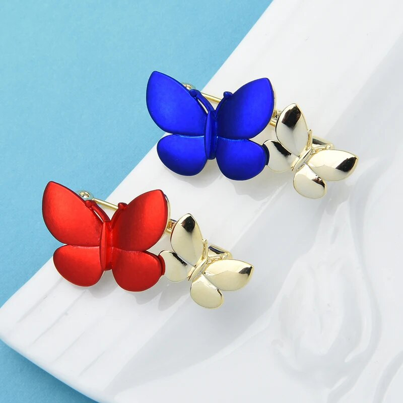 Wuli&baby Many Design Καρφίτσες υψηλής ποιότητας Γυναικείες λουλούδια Animal Party Καρφίτσες γραφείου Δώρα