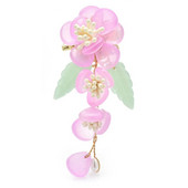 Wuli&baby Acrylic Flowers Γυναικεία καρφίτσα 5 Χρώματα 2022 Νέο Υλικό Καρφίτσες καρφίτσας Κοσμήματα Αξεσουάρ