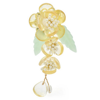 Wuli&baby Acrylic Flowers Γυναικεία καρφίτσα 5 Χρώματα 2022 Νέο Υλικό Καρφίτσες καρφίτσας Κοσμήματα Αξεσουάρ