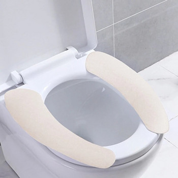 Nordic Универсална калъфка за възглавница за тоалетна седалка Топла възглавница за тоалетна седалка Миеща се калъфка за тоалетна чиния Калъфки за възглавница Стикер за тоалетна седалка