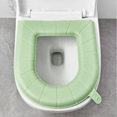 Vodootporna meka navlaka za WC sjedalo Periva kupaonica Closestool Mat Jastuk Jastuk O-oblika WC sjedalo Bide WC navlaka Dodaci