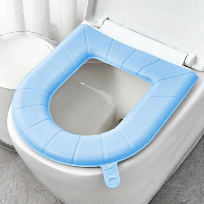 Vodootporna meka navlaka za WC sjedalo Periva kupaonica Closestool Mat Jastuk Jastuk O-oblika WC sjedalo Bide WC navlaka Dodaci