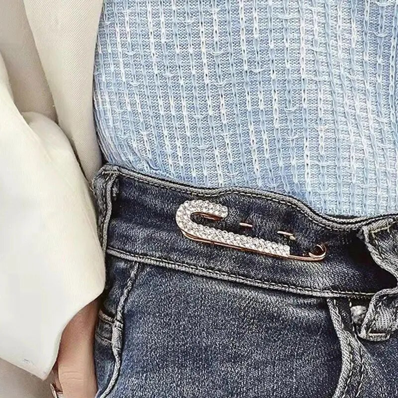 Nove dame, velike sigurnosne igle, broš, vintage igla s kristalima i dijamantima Chic Femme, modni broševi, igla, dodaci za nakit za zabavu