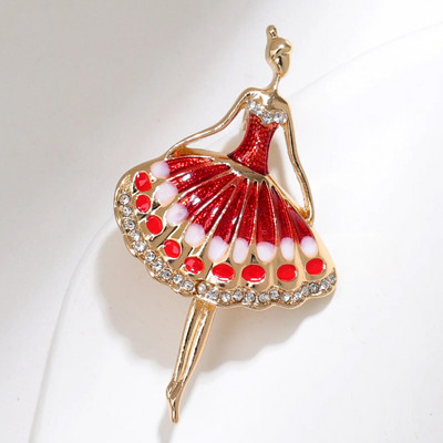 Luksuslikud läbipaistvad tiivad Haldja pross Elegantne liblikas balletitantsija nööpnõelad Loomingulised kivisulamist rõivad Aksessuaarid Kingitused