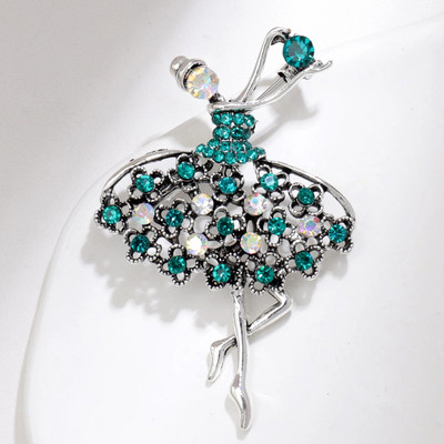 Luksuslikud läbipaistvad tiivad Haldja pross Elegantne liblikas balletitantsija nööpnõelad Loomingulised kivisulamist rõivad Aksessuaarid Kingitused