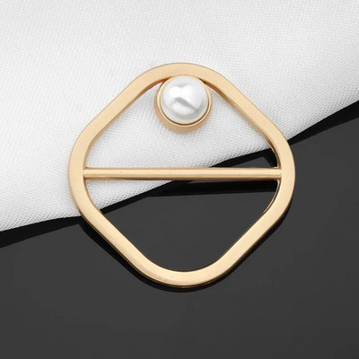 Luksusa kristāla pērļu aplis apaļas piespraudes Apģērbs Stūra apakšmala Viduklis sprādzes Šalle sprādze T-kreklam Ballītes Rotaslietas Aksesuāri