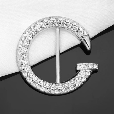 Luksusa kristāla pērļu aplis apaļas piespraudes Apģērbs Stūra apakšmala Viduklis sprādzes Šalle sprādze T-kreklam Ballītes Rotaslietas Aksesuāri