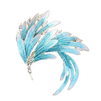 Originalni modni umetnuti cirkonij kamen zlatne boje Broš Drvo života za žene Broš Dodaci Nakit Pokloni