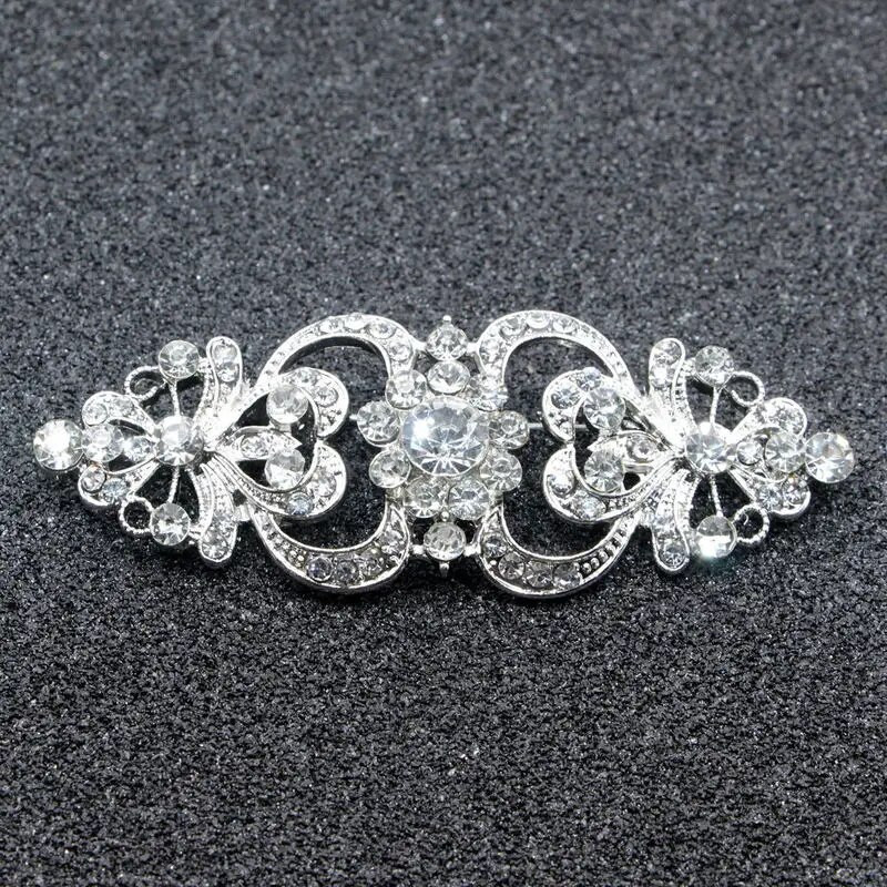 Veliki cvijet Kristalni broš Broš Vjenčanica Kostim Broš Modni ženski nakit Dodaci za zabavu