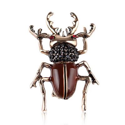 Must Spider Pearl Putukate Pross Naiste Korsage Kingitused Meestele Aksessuaarid Korea Mood Isiksus Ehted