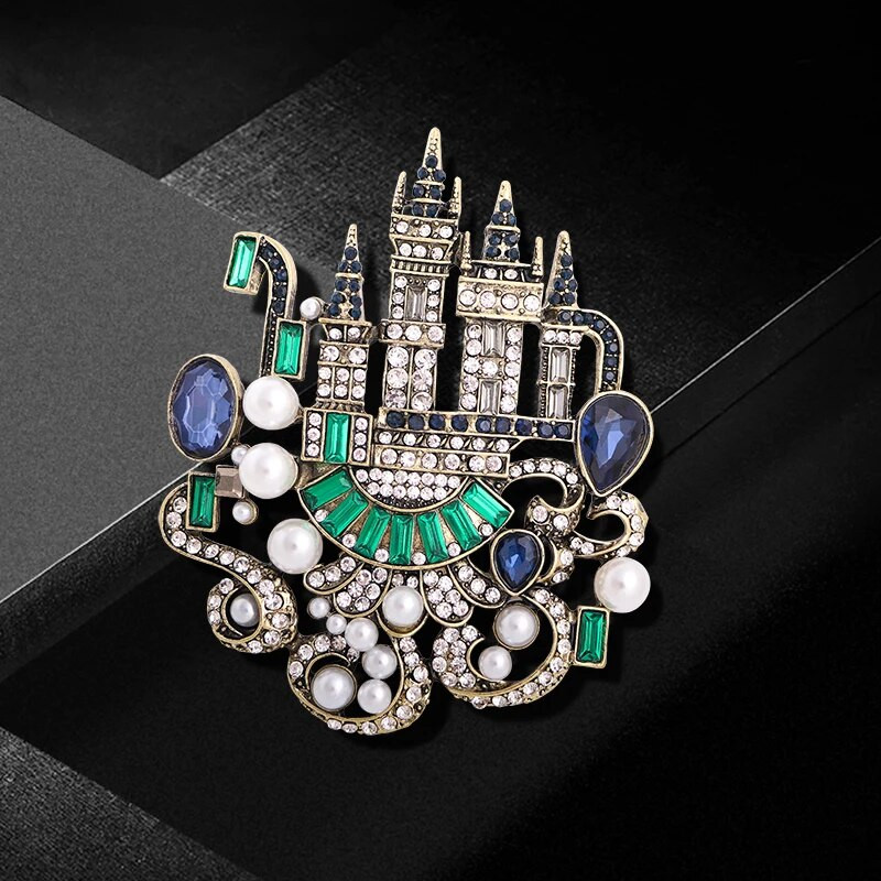 Wuli&baby Big Rhinestone lossi prossid naistele Disainer 3-värviline vanaaegne romantiline paleepeo pidulik pross Kingitused