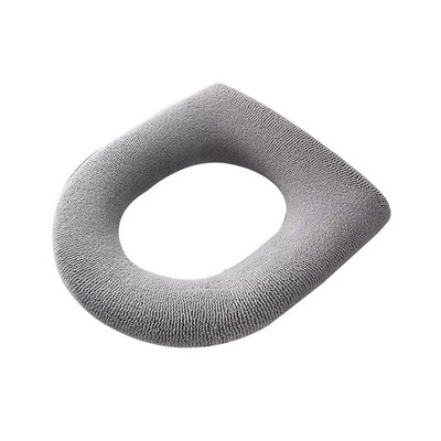 Mīksts ziemas silts tualetes sēdekļa pārvalks, biezs Closestool, adīšanas paklājiņš tualetes paliktnis, spilvens, mazgājams bidē pārklājs vannas istabas piederumi.