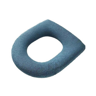 Mīksts ziemas silts tualetes sēdekļa pārvalks, biezs Closestool, adīšanas paklājiņš tualetes paliktnis, spilvens, mazgājams bidē pārklājs vannas istabas piederumi.