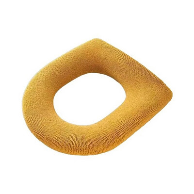 Mīksts ziemas silts tualetes sēdekļa pārvalks, biezs Closestool, adīšanas paklājiņš tualetes paliktnis, spilvens, mazgājams bidē pārklājs vannas istabas piederumi.