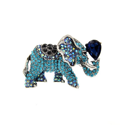 CINDY XIANG Rhinestonest elevandiprossid naistele Vintage Animal Pin 6 värvi Saadaval uus disain, kvaliteetne 2021