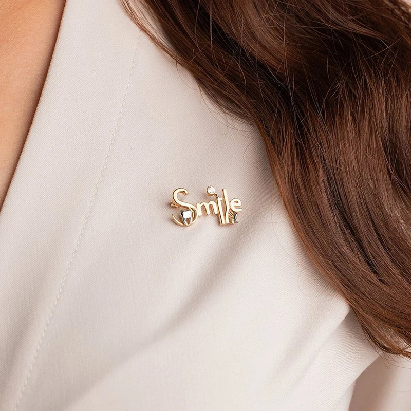 DCARZZ Smile unikaalne hambaravi hambahari peegelnõelaga pross Creative Stomatology Hambaarsti meditsiinilised ehted rinnamärgi kingitused