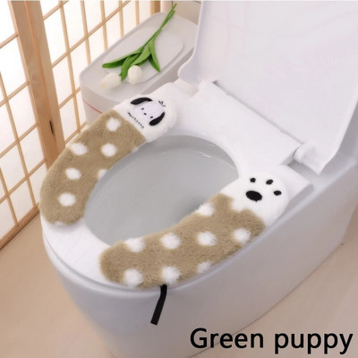 Thicken meka navlaka za WC dasku Topla periva Jastuk za stolić za višekratnu upotrebu Univerzalna WC daska Bide Kupaonski pribor