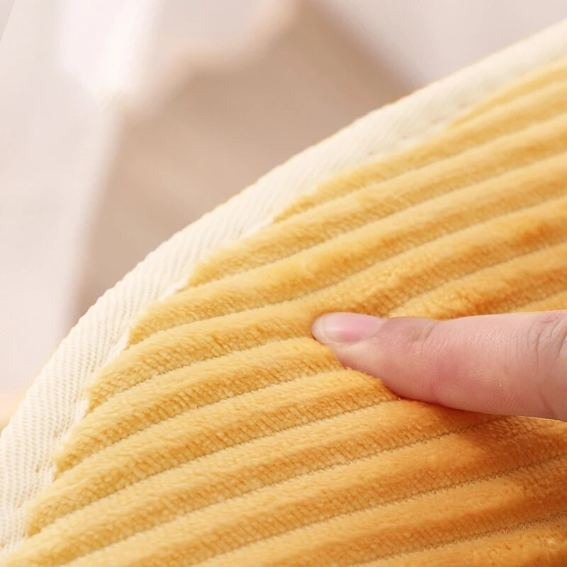 Topla flanelska podloga za WC sjedalo Zimska deblja kupaonska podloga za WC školjku Jastuk s ručkom Closestool Mat Kupaonski pribor