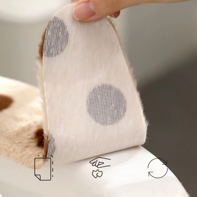 2023 Univerzalna navlaka za WC sjedalo Mekana WC pasta Ljepljiva podloga za WC školjku Periva kupaonska toplija navlaka za sjedalo Podloga Jastuk