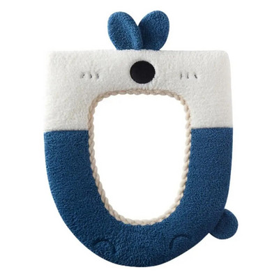 Pehme WC-istmekatte padi WC-istmepadja padi pestav paks kattepadi, soe tualettruumi istmepadja matt vannituppa