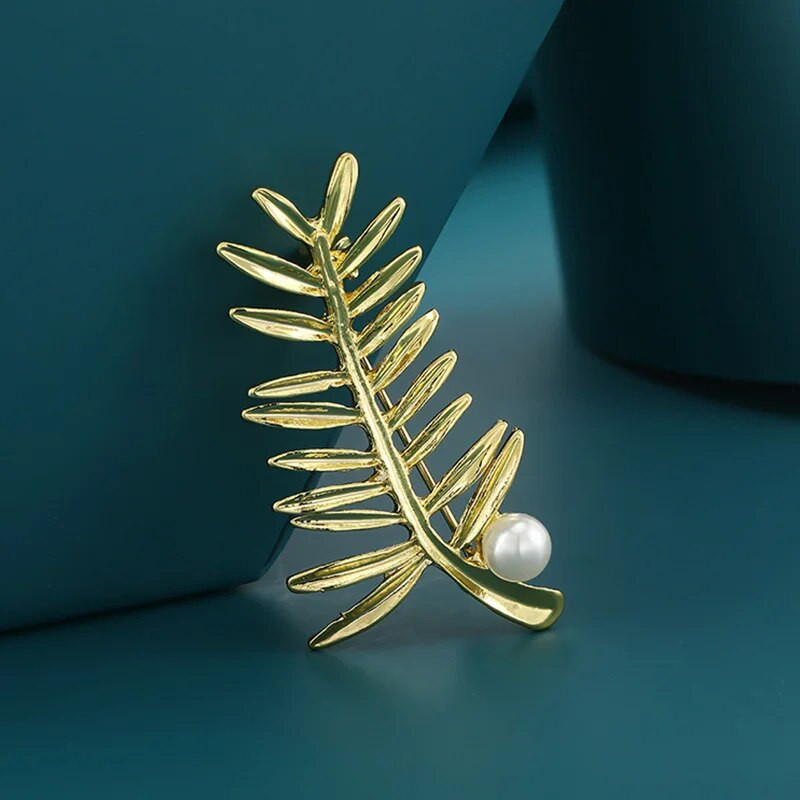 Retro elegantni kristalni broševi od pšeničnog klasja za žene Broševi za vjenčanja cvjetni broševi Igle za ovratnik Modni ženski nakit s kopčom za šal