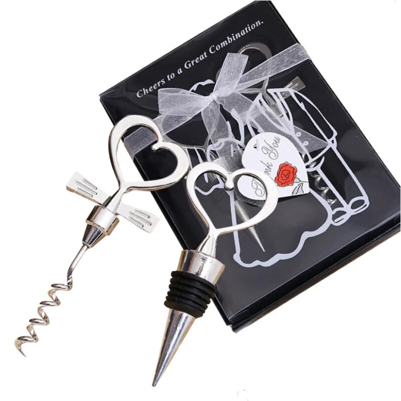 Vyno atidarytuvo vyno kamštelio butelio kamščiatraukis atidarytuvo kamščio rinkinys Vestuvių paslaugų rinkinys