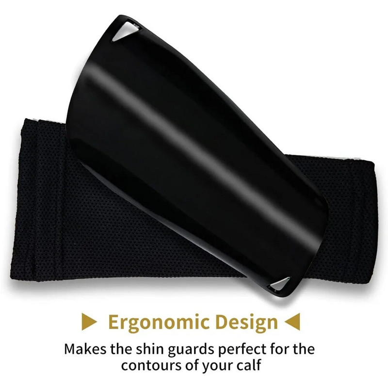 1 Paari laste jalgpalli säärekaitsme varrukad Paindlik jalgpalli säärekaitsme jalatugi polüestrist säärekaitsepatjade hoidik koos taskuga jõusaali jaoks