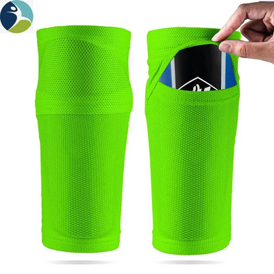 1 paar jalgpalli säärekaitset koos surutaskuga säärevarrukaga, spordisokid, jalgpall, jalga toetav kaitse, täiskasvanud teismelistele lastele