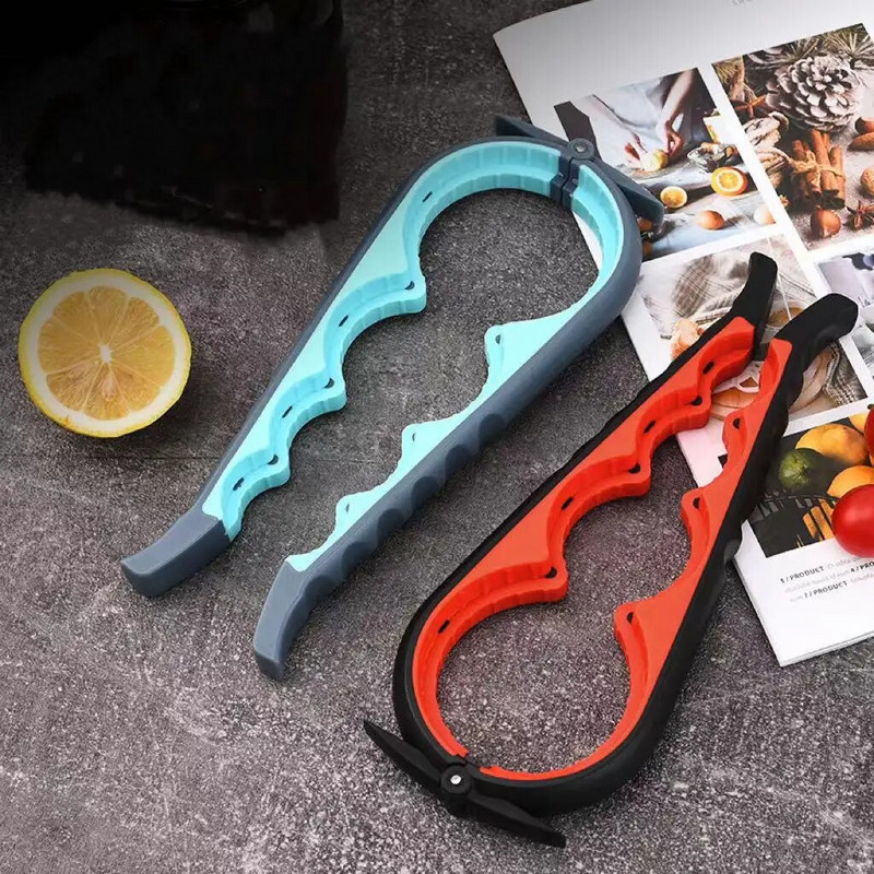 4u1 Kreativni otvarač Otvarač staklenki za kućanstvo Odstranjivač poklopca Višenamjenski otvarač za boce Poklon za artritis Kuhinjski alat Kućni gadget
