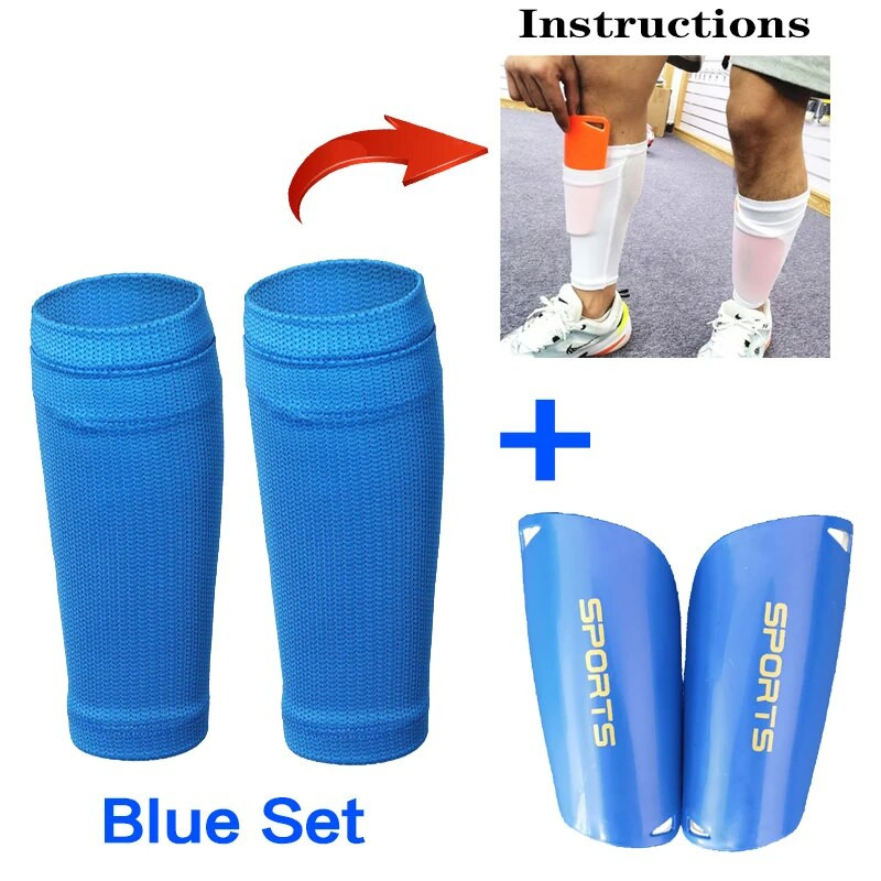 1 kasulik komplekt täiskasvanutele mõeldud jalgpalli kaitsesokid taskujalgpalli säärekaitsmetega säärevarrukad toetavad säärekaitset sääretugedes