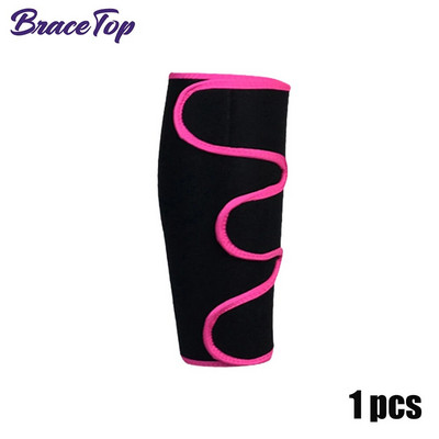 BraceTop 1PC Sport säärekaitse jalasoojendajad varrukad säärekaitsmed reguleeritavad jalgrattasõiduks Jalgpall Korvpalli Tõstmiseks