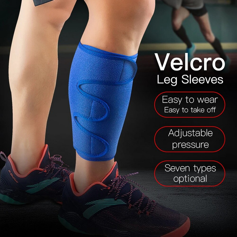 BraceTop 1PC Sport säärekaitse jalasoojendajad varrukad säärekaitsmed reguleeritavad jalgrattasõiduks Jalgpall Korvpalli Tõstmiseks