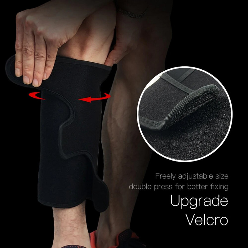 BraceTop 1PC Sport säärekaitse jalasoojendajad varrukad säärekaitsmed reguleeritavad jalgrattasõiduks Jalgpall Korvpalli Tõstmiseks