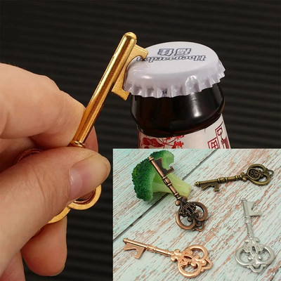 1 buc. cheie de metal deschizător de sticle de bere favoare de nuntă cu etichetă deschizători de băuturi breloc pentru petrecere de nuntă suveniruri pentru oaspeți