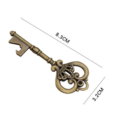 1 vnt Metalinis alaus butelio atidarytuvas Vestuvių dovana su gėrimų atidarytuvais raktų pakabukai Vestuvių vakarėlio dekoravimo reikmenys Suvenyras svečiams