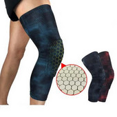 1 KOM Košarkaški štitnik za koljena protiv sudara Muškarci Žene Kompresijski štitnik za koljena, grijač za noge, rukav za biciklizam, brdski bicikl
