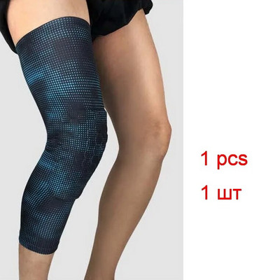 1 KOM Košarkaški štitnik za koljena protiv sudara Muškarci Žene Kompresijski štitnik za koljena, grijač za noge, rukav za biciklizam, brdski bicikl