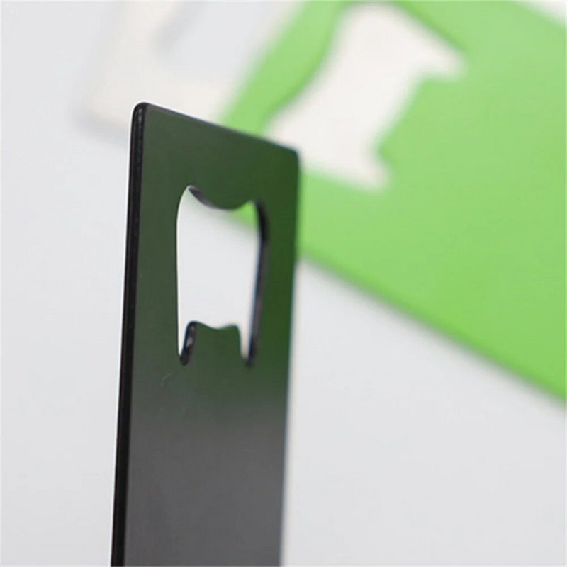 Alaus butelių atidarytuvo praktika Kreditinės kortelės stilius Alaus butelio atidarymo kamštelio atidarytuvas Polichromatinis butelių atidarytuvas Butelis atidaromas nešiojamas