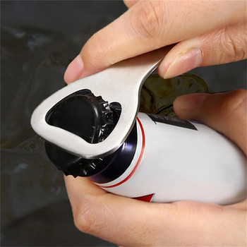 silvery Flip Vial Cap Remover από ανοξείδωτο χάλυβα από ανοξείδωτο χάλυβα Vial Decapper Oral Liquid Seal Pharmacy